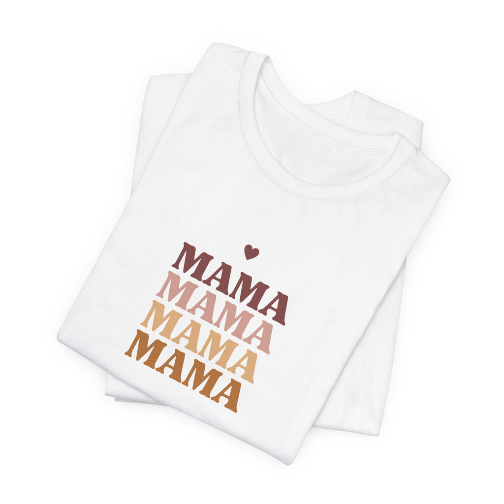 Mama Retro Stack tee | Mama T-Shirt, Vintage Script, Mother's Day Shirt