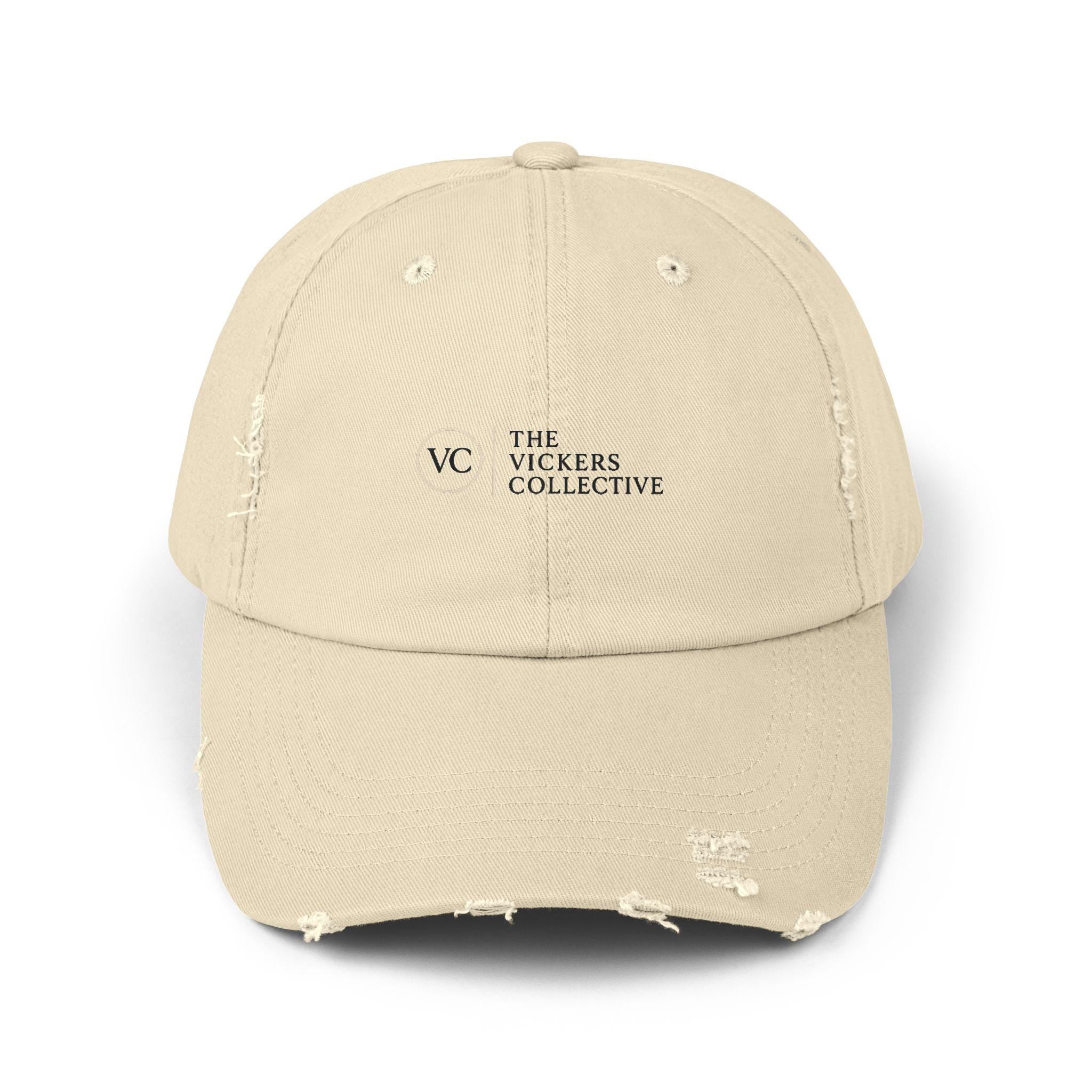 The Vickers Collective Logo Cap | Distressed Baseball Hat