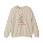 Vintage Santa Merry Christmas sweatshirt | Bright Spirit holiday crewneck